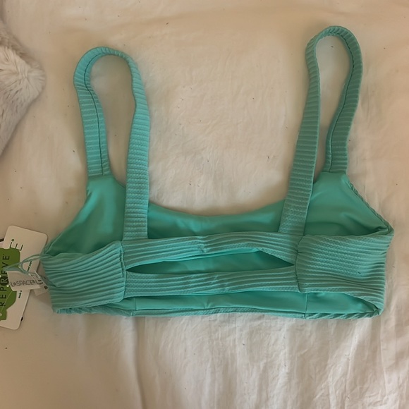 L*Space Jess Desi Bikini Set Bright Teal - Picture 2 of 4